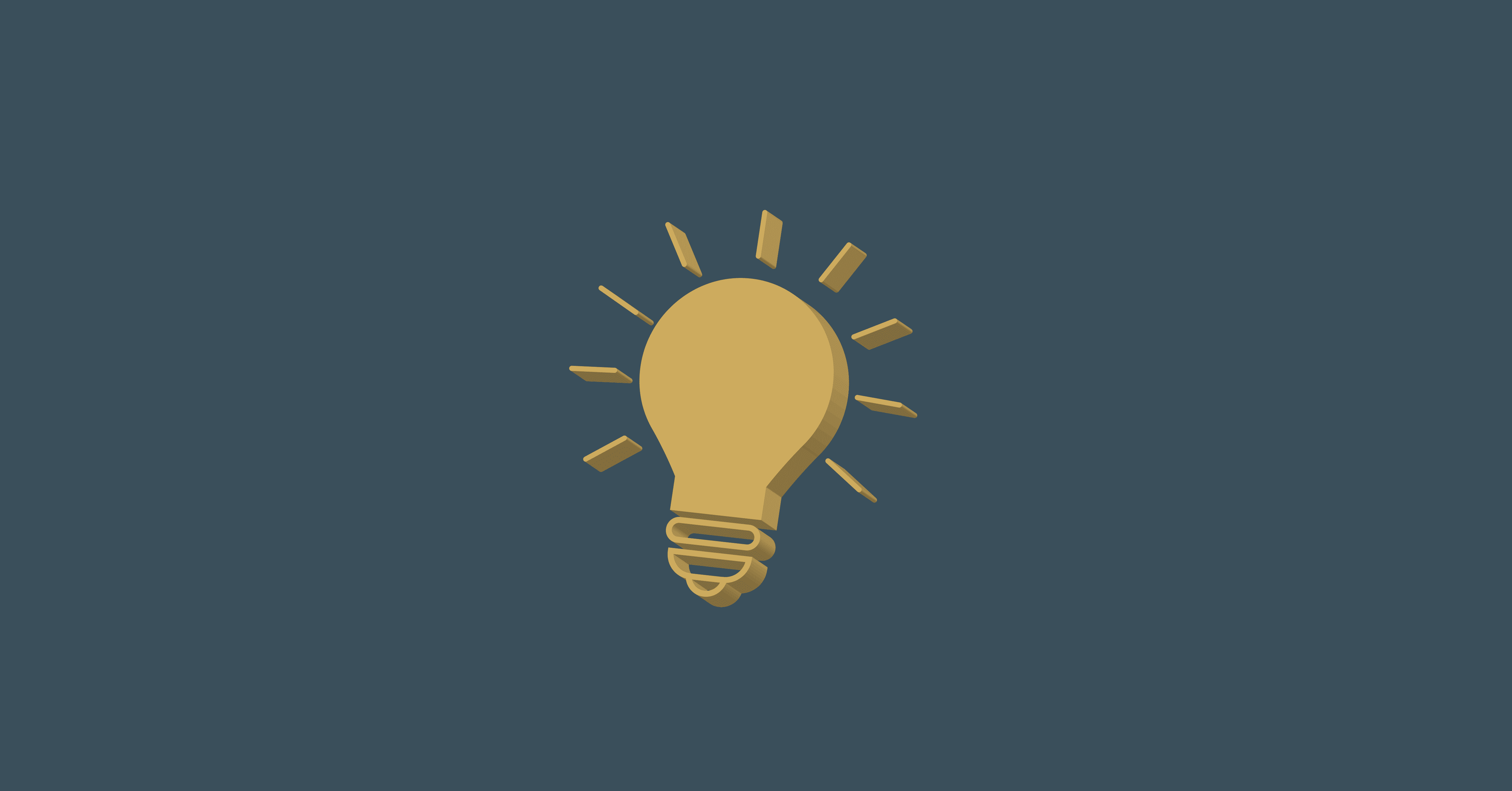 ilustração de lâmpada acesa representando o apoio que o IAS está oferecendo para implementação de saneamento em escolas rurais