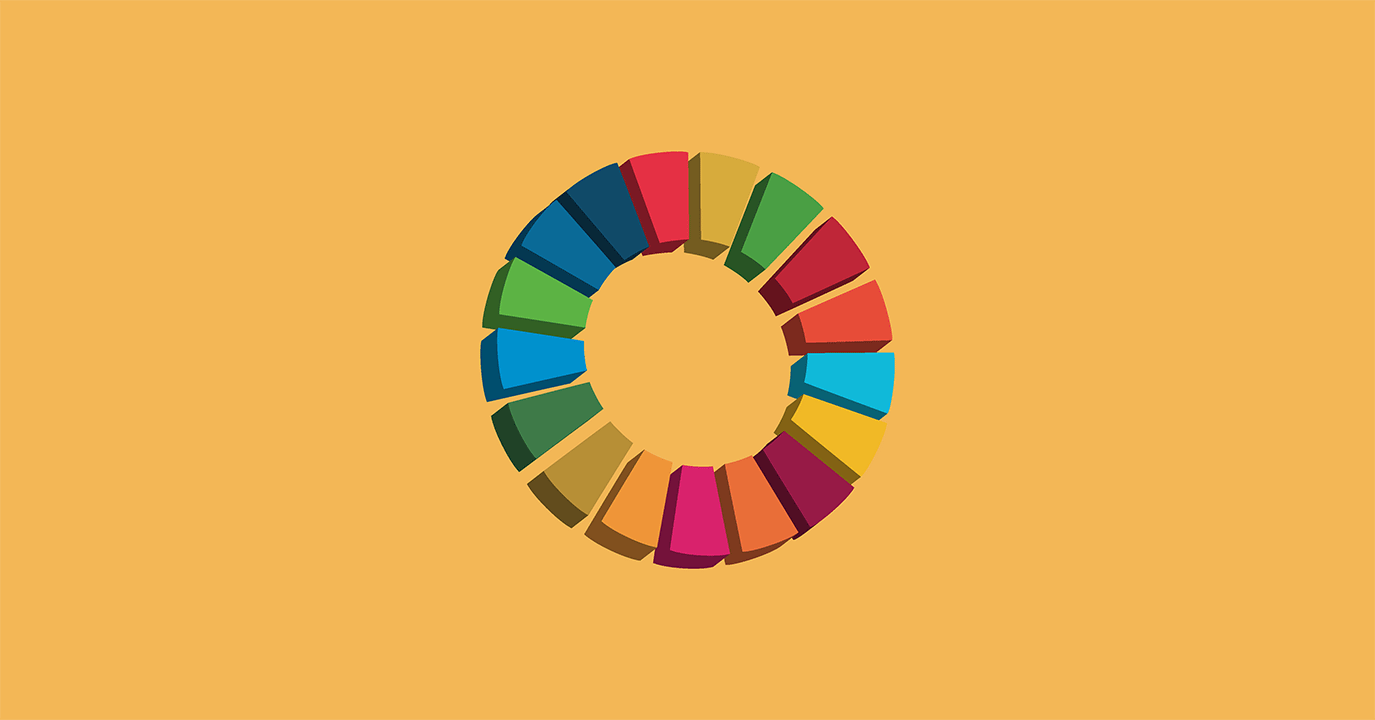 ilustração representa os objetivos de desenvolvimento sustentável Agenda 2030