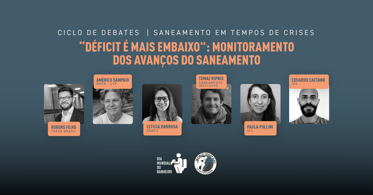 "Déficit é mais embaixo": mesa do DMB21 debate a importância do monitoramento dos avanços do Saneamento