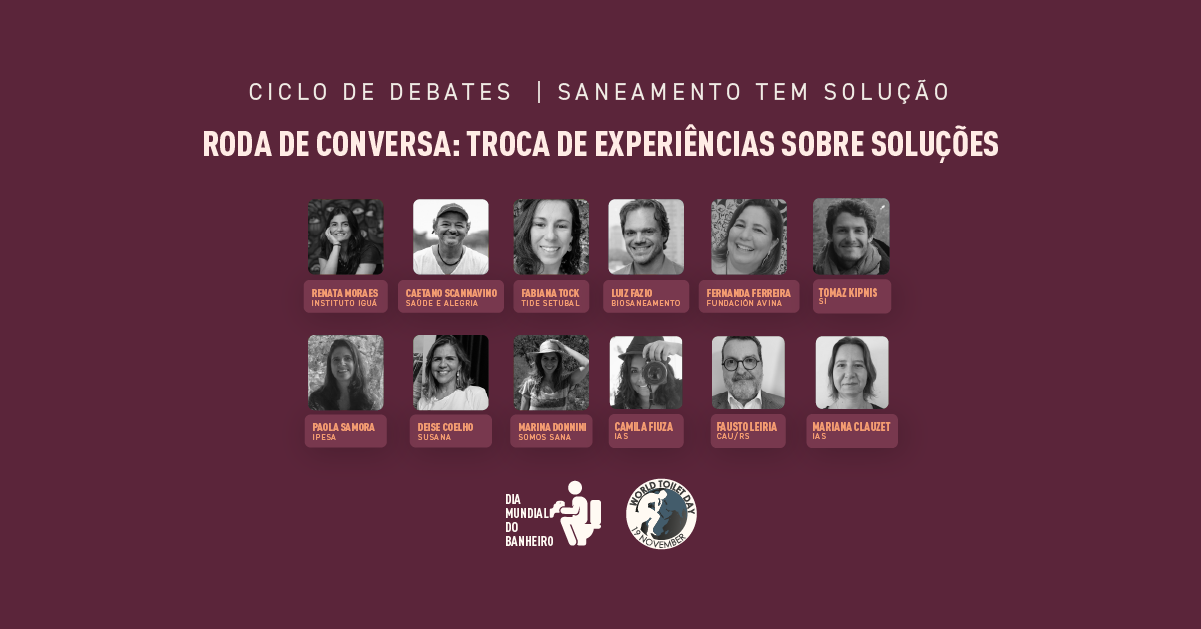 Troca de experiências: iniciativas e soluções para o saneamento