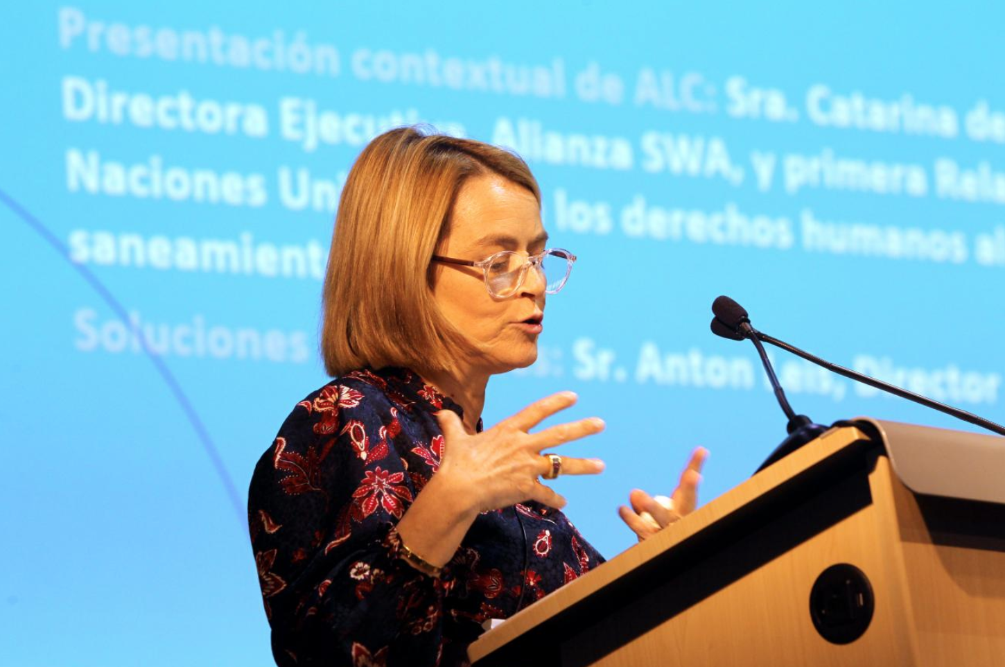 Catarina de Albuquerque, CEO da SWA - Sanitation and Water for All (Divulgação)