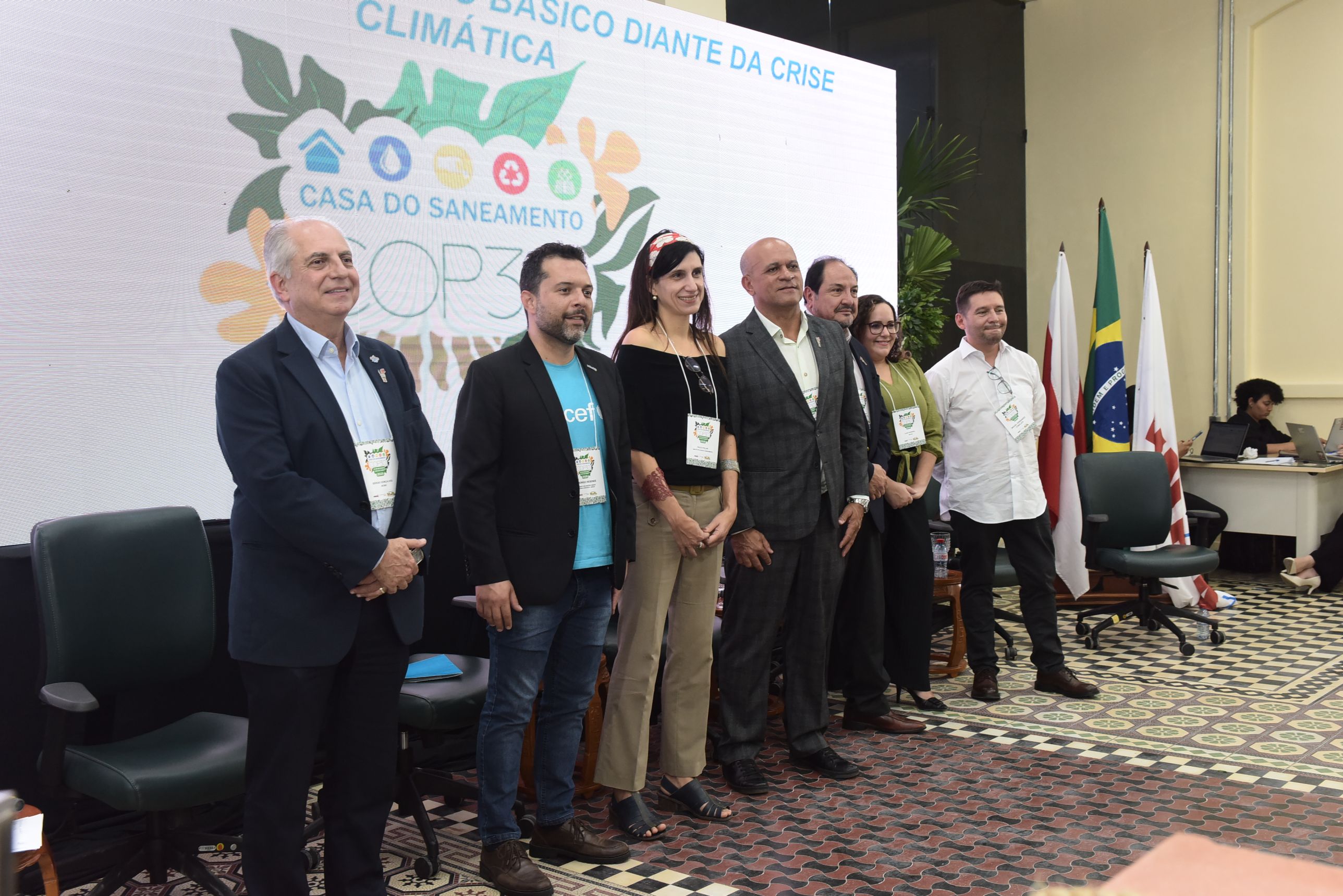 Em preparação para COP 30, abertura da Casa de Saneamento de Belém tem participação do IAS