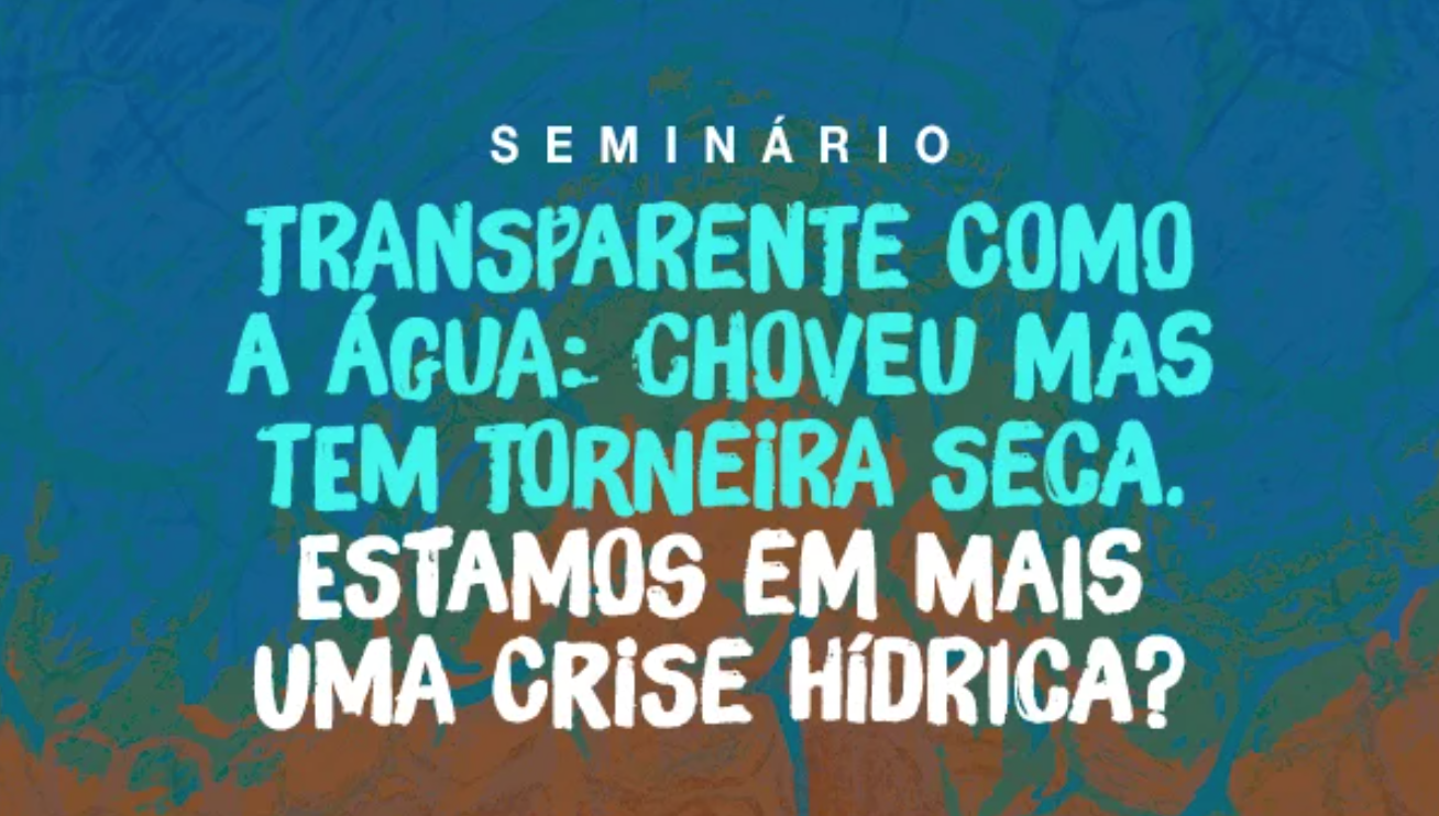 seminario crise hidrica